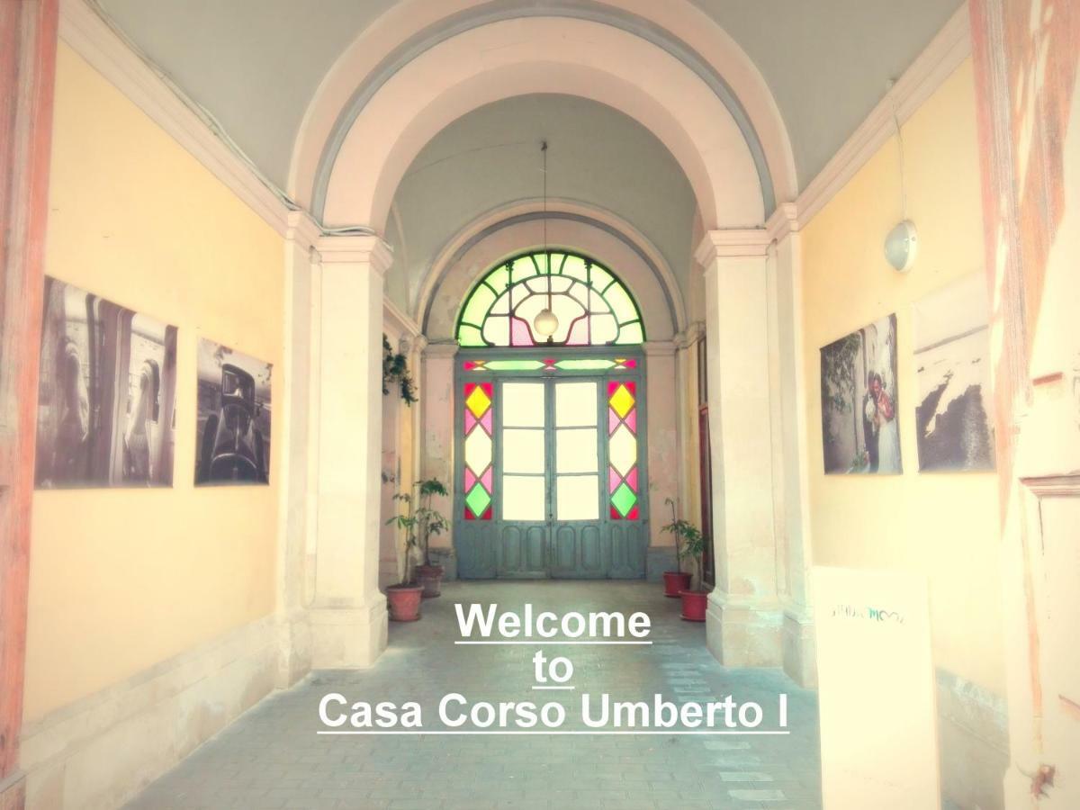 Casa Corso Umberto I, Historic Main Street Appartement Syracuse Buitenkant foto